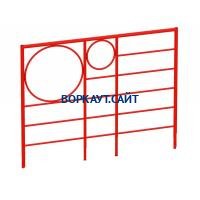 Шведская стенка с кольцами МАФ 3502 в Санкт-Петербурге