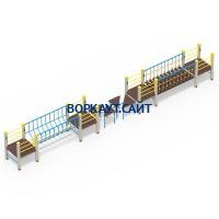 Детский спортивный комплекс Двойной мостик ДСК 3115 в Санкт-Петербурге Детский спортивный комплекс Двойной мостик ДСК 3115 в Санкт-Петербурге