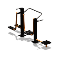 Уличный тренажер "Шпагат Шагомер Твистер" УТ302 в Санкт-Петербурге