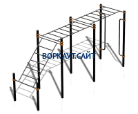 Спортивный комплекс воркаут ВС-190 в Санкт-Петербурге
