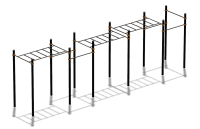 Спортивный комплекс воркаут ВС-72 в Санкт-Петербурге