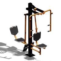 Уличный тренажер "Баттерфляй Жим ног" УТ347 в Санкт-Петербурге