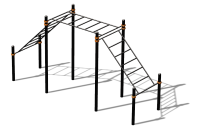 Спортивный комплекс воркаут ВС-192 в Санкт-Петербурге