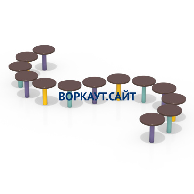 Бум-бревно Змейка ДСК 3542 в Санкт-Петербурге