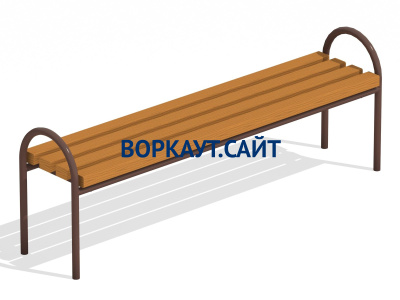 Лавочка парковая МАФ 1603 в Санкт-Петербурге