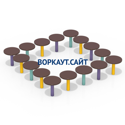 Бум-бревно Квадрат ДСК 3543 в Санкт-Петербурге