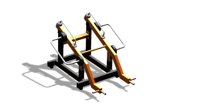 Силовой уличный тренажер  "Становая тяга"  УТ423 в Санкт-Петербурге