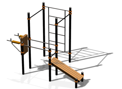Спортивный комплекс воркаут ВС-82 в Санкт-Петербурге