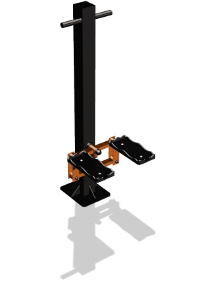 Уличный тренажер "Степпер ручка одинарный" УТ 116 в Санкт-Петербурге