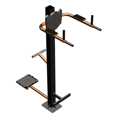 Уличный тренажер "Брусья Пресс Твистер" УТ345 в Санкт-Петербурге