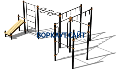 Спортивный комплекс воркаут ВС-195 в Санкт-Петербурге
