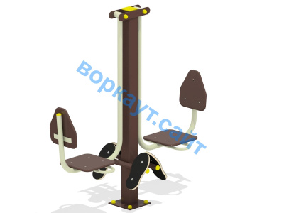 Уличный тренажер "Жим ногами горизонтальный " УТ 003 в Санкт-Петербурге