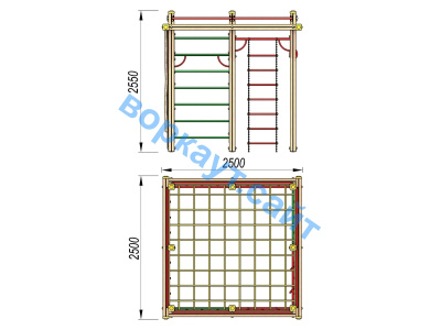 Детский спортивный комплекс ДСК 3110 в Санкт-Петербурге