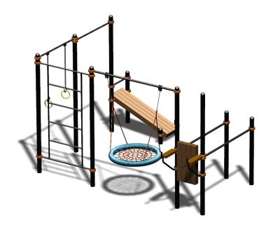 Спортивный комплекс воркаут ВС-97 в Санкт-Петербурге