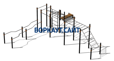 Спортивный комплекс воркаут ВС-199 в Санкт-Петербурге