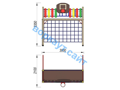 Детский спортивный комплекс ДСК 3101 в Санкт-Петербурге