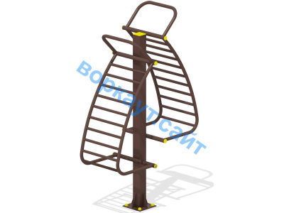 Уличный тренажер для пресса УТ 012 в Санкт-Петербурге