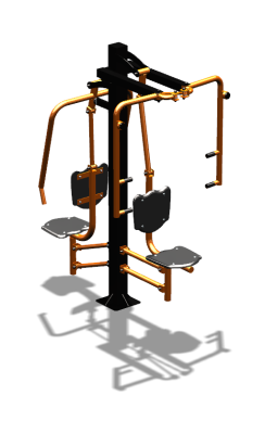 Уличный тренажер "Жим от груди Баттерфляй" УТ311 в Санкт-Петербурге