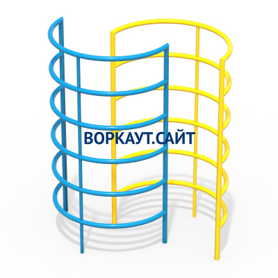 Шведская стенка полукруглая ДСК 3503 в Санкт-Петербурге