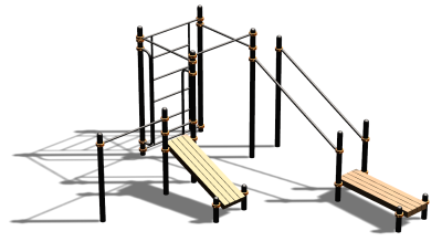 Спортивный комплекс воркаут ВС-198 в Санкт-Петербурге