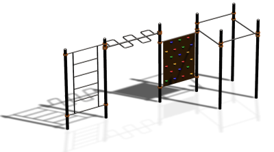Спортивный комплекс воркаут ВС-114 в Санкт-Петербурге
