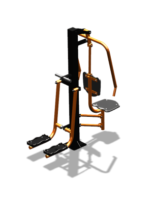 Уличный тренажер "Жим от груди Шпагат" УТ306 в Санкт-Петербурге