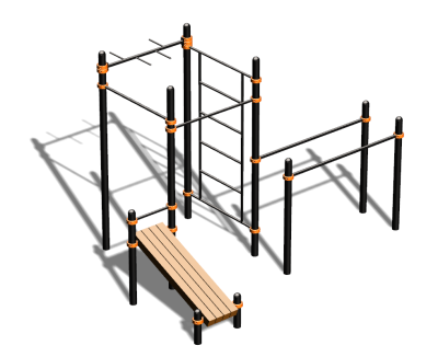 Спортивный комплекс воркаут ВС-91 в Санкт-Петербурге