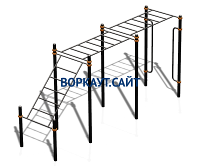 Спортивный комплекс воркаут ВС-190 в Санкт-Петербурге
