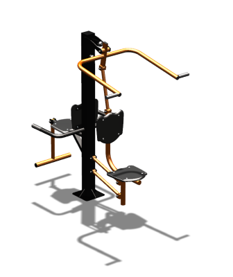 Уличный тренажер "Верхняя тяга Флекс" УТ325 в Санкт-Петербурге
