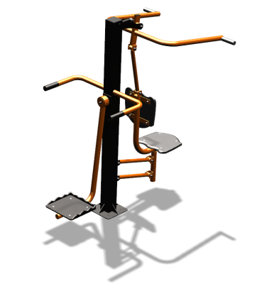 Уличный тренажер "Верхняя тяга Маятник" УТ338 в Санкт-Петербурге