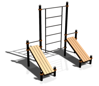 Спортивный комплекс воркаут ВС-128 в Санкт-Петербурге