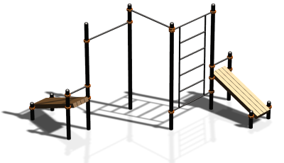 Спортивный комплекс воркаут ВС-120 в Санкт-Петербурге