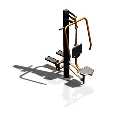 Уличный тренажер "Жим от груди Степпер" УТ342 в Санкт-Петербурге