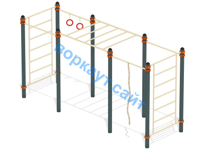 Воркаут комплекс гимнастический  ВС-24 в Санкт-Петербурге
