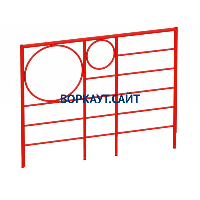 Шведская стенка с кольцами МАФ 3502 в Санкт-Петербурге