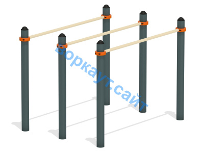 Брусья тройные ВС-16 в Санкт-Петербурге