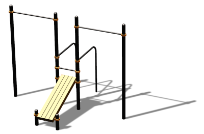 Спортивный комплекс воркаут ВС-132 в Санкт-Петербурге