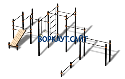 Спортивный комплекс воркаут ВС-51 в Санкт-Петербурге