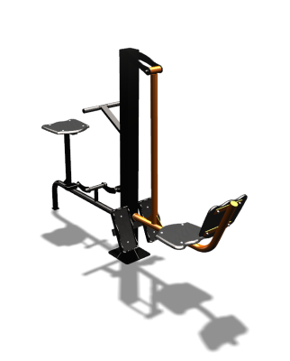 Уличный тренажер "Жим ногами Вело" УТ330 в Санкт-Петербурге