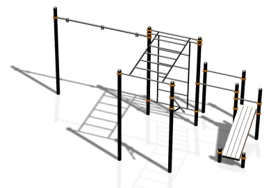 Спортивный комплекс воркаут ВС-87 в Санкт-Петербурге