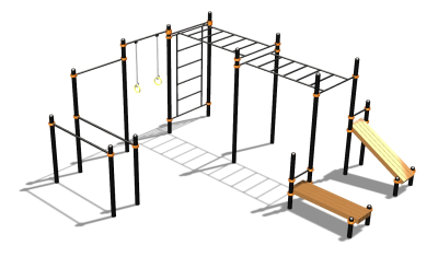 Спортивный комплекс воркаут ВС-71 в Санкт-Петербурге