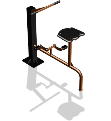 Уличный тренажер "Вело одинарный" УТ 117 в Санкт-Петербурге