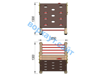 Детский спортивный комплекс ДСК 3202 в Санкт-Петербурге