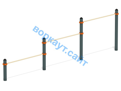 Каскад турников тройной ВС-6 в Санкт-Петербурге