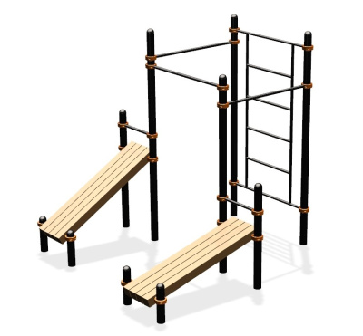 Спортивный комплекс воркаут ВС-42 в Санкт-Петербурге