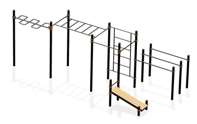 Спортивный комплекс воркаут ВС-57 в Санкт-Петербурге