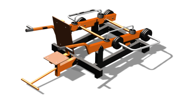 Силовой уличный тренажер  "Трицепс"  УТ424 в Санкт-Петербурге