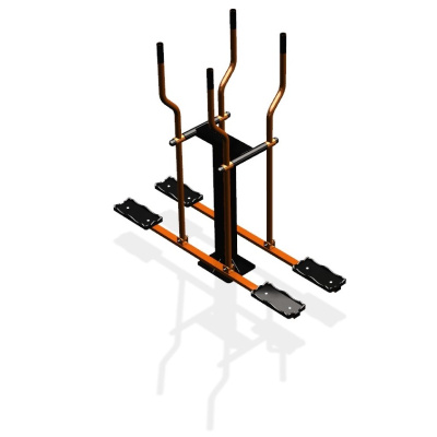 Уличный тренажер  "Лыжи двойные"   УТ210 в Санкт-Петербурге