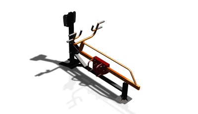 Силовой уличный тренажер  "Гребная тяга"  УТ414 в Санкт-Петербурге