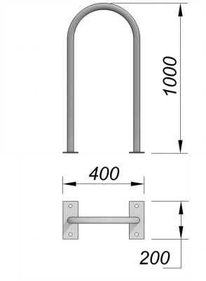 Велопарковка МАФ 6001 в Санкт-Петербурге